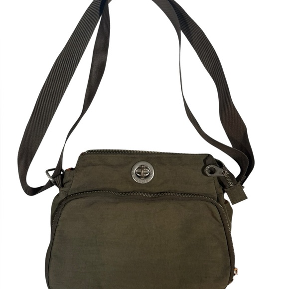Baggallini Khaki Crossbody Bag - Picture 1 of 13